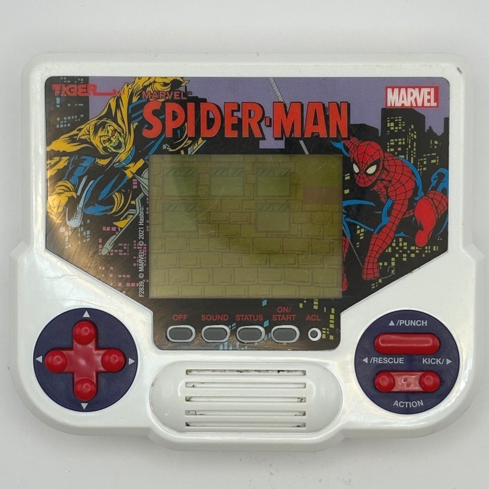 Retro Gamer Spider-Man Tiger Electronics Handheld LCD Video Game F2839 2020